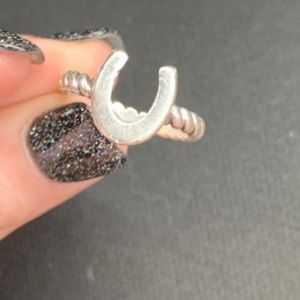 James Avery horseshoe ring